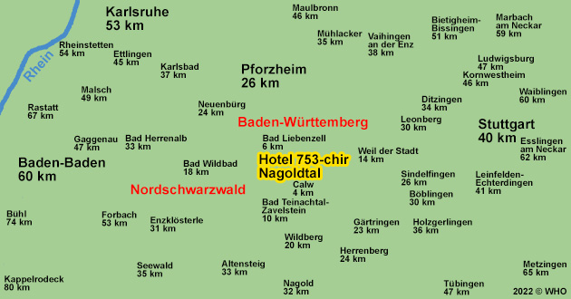 Urlaub ber Silvester im Nordschwarzwald. Silvester-Kurzurlaub im Nagoldtal, bei Calw im Schwarzwald.
