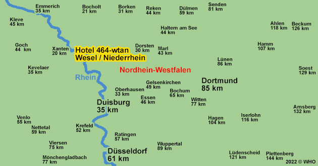 Urlaub ber Silvester in Wesel am Niederrhein, Silvesterurlaub im Wellnesshotel in Nordrhein-Westfalen mit 5300 qm groen Spa-Bereich